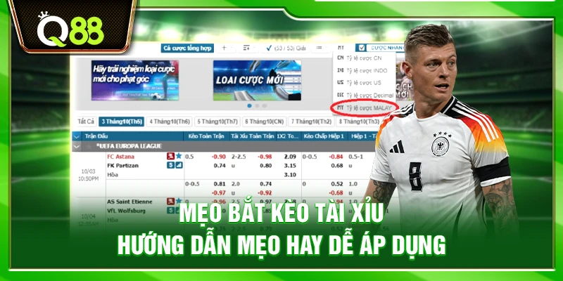 Mẹo bắt kèo Tài Xỉu – Hướng dẫn mẹo hay dễ áp dụng