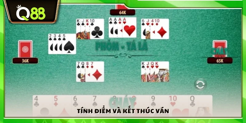 Cách tính điểm và điều kiện kết thúc ván chơi 