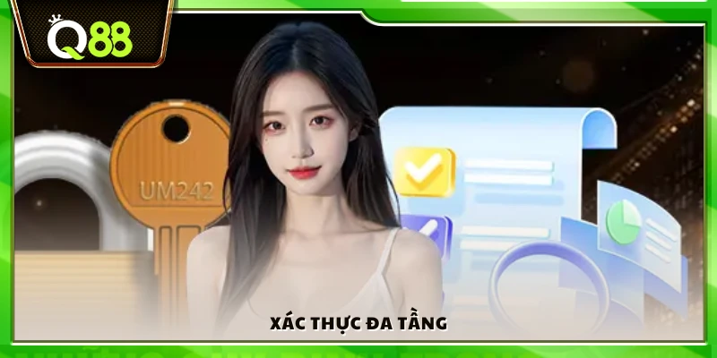 Chính sách bảo mật Q88 – Bảo vệ dữ liệu cá nhân tối đa 4 Sử dụng hệ thống đăng nhập với nhiều cấp bảo mật