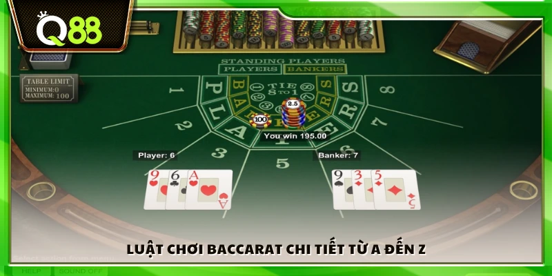 Luật chơi Baccarat – Hướng dẫn cơ bản cho newbie 4 Hướng dẫn luật chơi Baccarat từ A đến Z