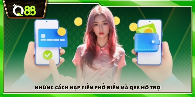 Nạp tiền Q88 – Giao dịch nhanh chóng an toàn tuyệt đối 2 Các hình thức nạp tiền Q88 thường dùng